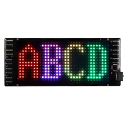 Powermaster PM-23820 7X17cm USB’Li Kayan Yazı Led Tabela