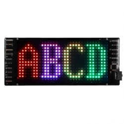 Powermaster PM-23820 7X17cm USB’Li Kayan Yazı Led Tabela