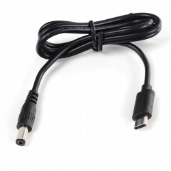 Powermaster pm-23883 type-c to 5.5x2.5mm 1 metre kablo