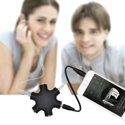 Powermaster pm-24172 6li 3.5mm stereo aux çoklayici