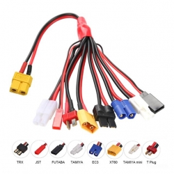 Powermaster PM-24266 HTRC 8 İn 1 Lipo Batarya Banana Şarj Kablo Seti