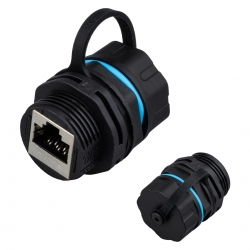 Powermaster pm-24595 ip68 su geçirmez rj45 konnektör