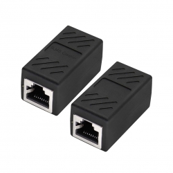 Powermaster pm-24809 rj45 to rj45 dişi metal ara aparat 1.kalite kaplin coupler