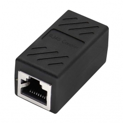 Powermaster PM-24809 RJ45 To RJ45 Kaplin-Coupler Dişi Metal 8P-8C Ara Aparat (Tekli)