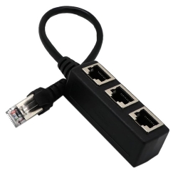 Powermaster pm-25007 ethernet rj45 3lü dağitici splitter