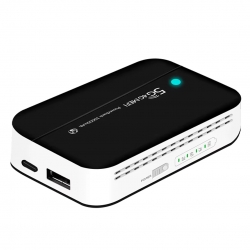 Powermaster pm-25137 powerbank 300mbps 4g/lte bağimsiz taşinabilir modem - router (10.000 mah)