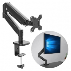 Powermaster PM-252 13-32' Amortisörlü Stand Tek Kol LCD-LED Gaming Monitör Tutucu Stand Askı Aparatı