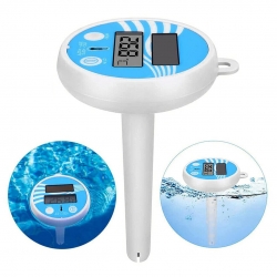 Powermaster pm-25534 solar termometre yüzme havuzu için su geçirmez yüzen dijital