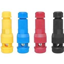 Powermaster PM-25898 Su Geçirmez 1 Pin Konnektör Karışık Renk