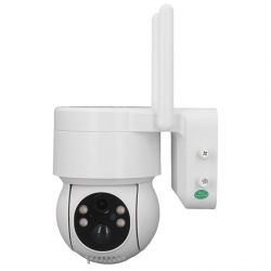Powermaster PM-26196 Solar Güneş Panelli Dış Mekan Wifi Kamera 4MP 1080P ICSEE Uygulama Destekli