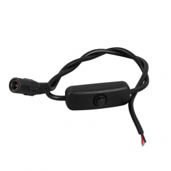 Powermaster PM-26710 Anahtarlı  5.5*2.5 Mm Uç DC Kablo 30 Cm