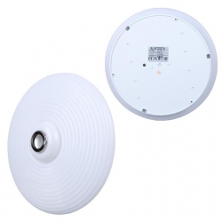 Powermaster PM-27330 Beyaz 35*10.5 Cm 24 Watt Bluetooth Hoparlörlü Tavan Aydınlatma (AL-BL303) Tornavida Hediyeli