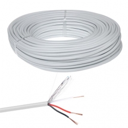 Powermaster PM-27948 2+1X0.50Mm CCA CCTV Kamera Kablosu (100 Metre)