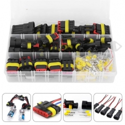 Powermaster PM-28532 HID JST Konnektör Seti Oto Elektrik Kablo Soketleri Su Geçirmez 352 Parça