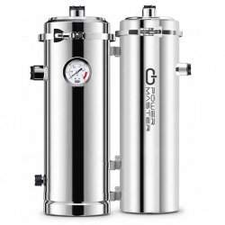Powermaster PM-28653 Ana Hat Su Arıtma Sistemi 5.000 L/Saat Paslanmaz Çelik Gövdeli Yıkanabilir UF-PVDF Filtreli