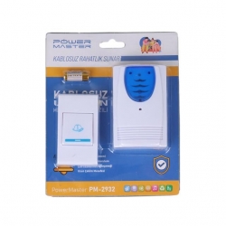 Powermaster PM-2932 Kablosuz Uzaktan Kumandalı Kapı Zili