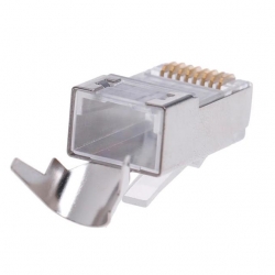 Powermaster PM-3734 RJ45 CAT7 Konnektör Jack Soket (Tekli)
