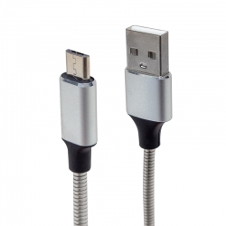 Powermaster pm-3793 samsung metal örgülü data ve şarj kablosu