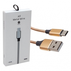 Powermaster PM-3799 Type-C 2.1A Şarj Ve Data Kablosu (1 Metre)