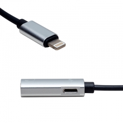 Powermaster pm-3833 lightning şarj ve 3.5 mm kulaklik çevirici kablo adaptör