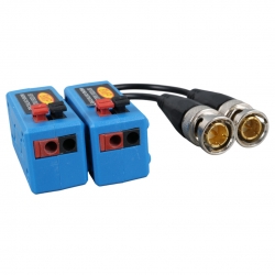 Powermaster pm-3893 8mp max 600 metre hd-tvi/cvi/ahd/cvbs hd video balun