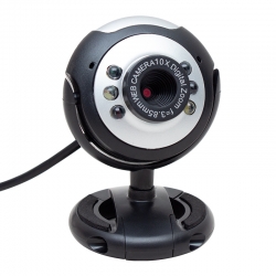 Powermaster pm-3962 1.3 mp 10x zoom 6 ledli mikrofonlu usb webcam