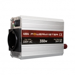 Powermaster pm-4504 24 volt - 350 watt modified sinus inverter