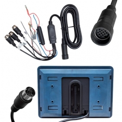 Powermaster PM-5879 7\'\' 12V-24V 3 Kanal AV Girişli Monitör