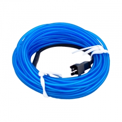 Powermaster pm-6077 neon mavi 5 metre ip aydinlatma (12 volt çakmak adaptörlü)