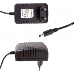 Powermaster pm-620 18 volt - 1 amper 3.5*1.35 uçlu plastik kasa priz tipi adaptör