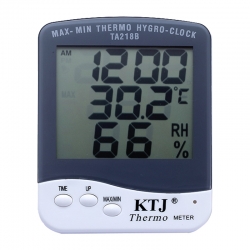 Powermaster pm-6233 termometre oda tipi ekranli sicaklik ve nem ölçer - saat özellikli