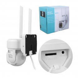 Powermaster pm-6377 1080p wifi iki yollu audio ip dome kamera