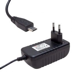 Powermaster pm-7919 12 volt - 2 amper micro usb tablet pc adaptörü