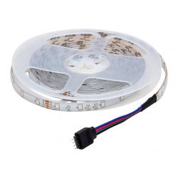 Powermaster PM-9383 5 Metre RGB Şerit Led Kumandalı Animasyonlu Adaptörlü (Silikonsuz)