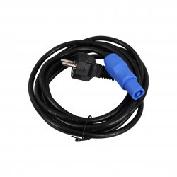 Powermaster powercon 1.5 metre 3x1 mm specon power kablo