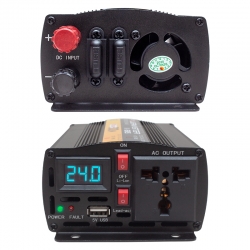 Powermaster pwr300-24 24 volt - 300 watt modified sinus wave inverter