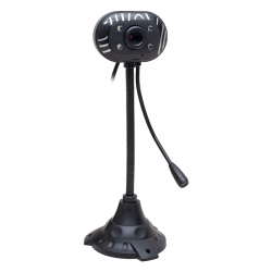 Powermaster pwr-2967 cmos 640x480 mikrofonlu 4 ledli usb webcam pc kamera
