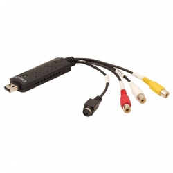 Powermaster RCA Analog S-Video Ses Capture Card 720P Easycap USB 2.0