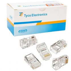 Powermaster RJ45 Cat5 -Cat6 Uç 8P8C Soket (100'Lü)