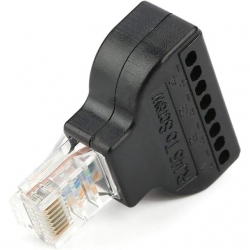 Powermaster RJ45 To Screw Terminal Çevirici