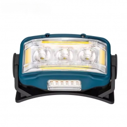 Powermaster s03 siyah 10 watt sensörlü 11 işik modlu kafa lambasi