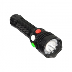 Powermaster şarj edilebilir 3 watt 3 renkli ledli el feneri