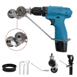 Powermaster şarjli - elektrikli el matkabi metal plaka kesici aparati (alüminyum, bakir, demir)