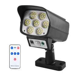 Powermaster sh-863a kamera görünümlü 63 ledli solar şarjli lamba