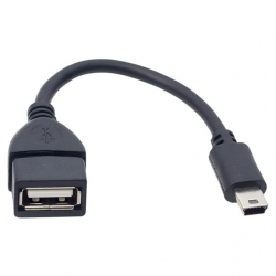 Powermaster USB 15 Cm Mini 5P OTG Data Kablosu