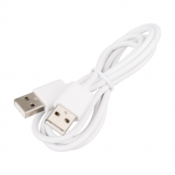 Powermaster usb erkek erkek a/a 1 metre beyaz kablo