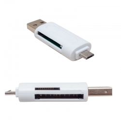 Powermaster usb to type c+ kart okuyucu otg çevirici