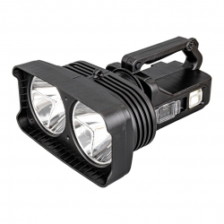 Powermaster w5123 süper parlak pilli - şarjli - 4 farkli mod seçenekli battal boy el feneri