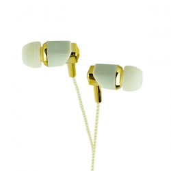 Powermaster w-8 mikrofonlu kulak içi kulaklik (gold*gri)