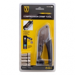 Powermaster YK-5085C3 F Konnektör Sıkma Pensesi